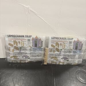 Lot of 2 Home Depot Leprechaun Trap DIY Wood Craft Kits New St Patrick’s Day